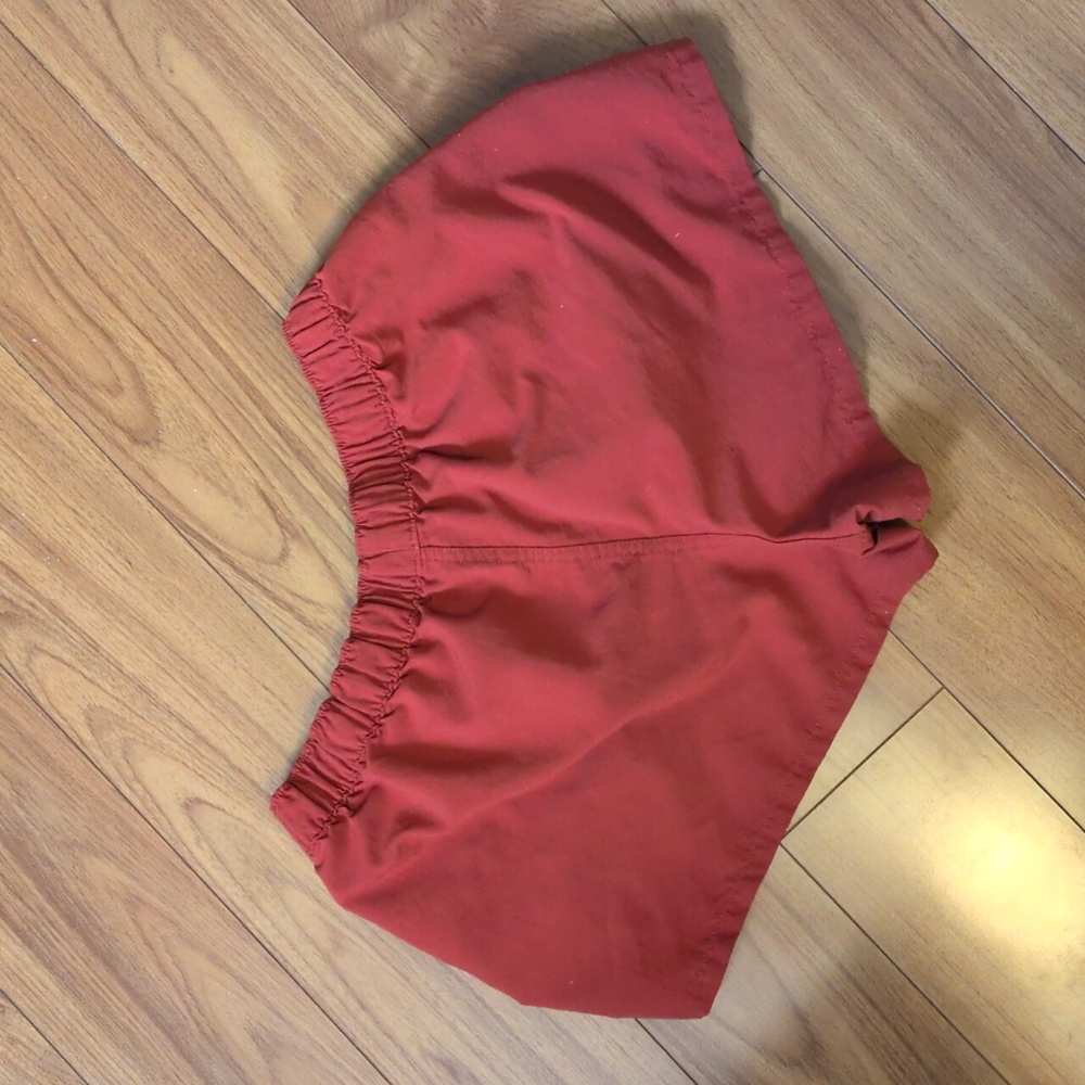 Patagonia Women's Athletic Red Shorts - Picture 3 of 3